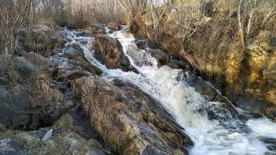 Фотография Южаково водопада, наполненная магией