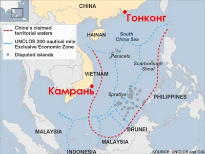 Фото Южно-Китайского моря в Full HD разрешении