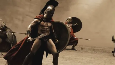 Бесплатные фотки с героями фильма 300 спартанцев в хорошем качестве