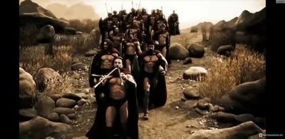 Фотка с кадром из фильма 300 спартанцев на андроид
