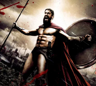 Впечатляющие фотографии спартанских воинов из культового фильма