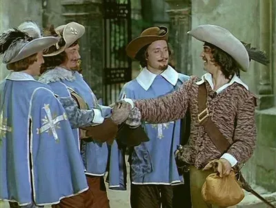 Фото главных героев фильма Д'Артаньян и три мушкетера для вашего экрана