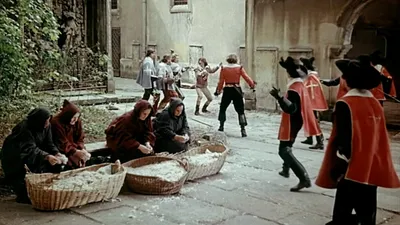 Картинка сцены из Д'Артаньяна и три мушкетера в высоком разрешении