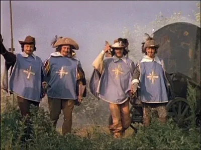 HD фотография с изображением актера из Д'Артаньяна и три мушкетера в высоком разрешении