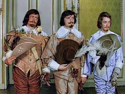 Потрясающие фото из фильма Д'Артаньян и три мушкетера