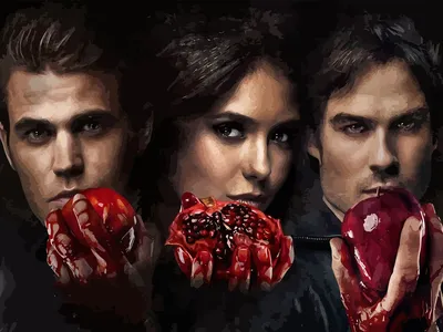 Интригующие фото из фильма Дневники вампира: вампиры в действии