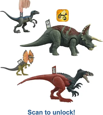 Великолепие динозавров захвачено объективом