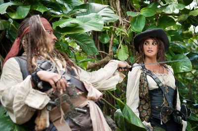 Фотографии героев фильма Пираты Карибского моря на странных берегах в формате png