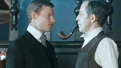 Картинка Шерлока Холмса: ищите подсказки в его глазах.