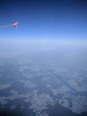 Зимняя панорама: Фото с высоты полета