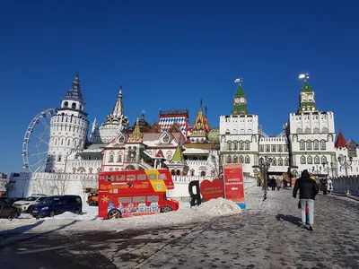 Фотка Измайловского кремля зимой: Ваш выбор размера и формата