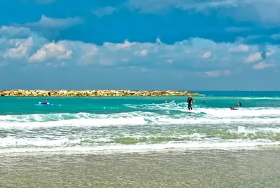 Новые изображения пляжей Израиля в HD качестве