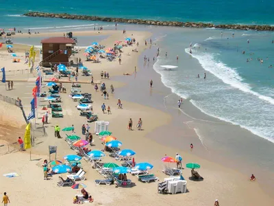 Израильские пляжи: изображения в высоком разрешении