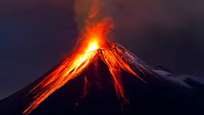 Удивительные фотографии вулканов