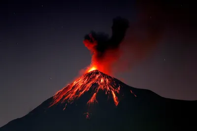 Вулканы: красочные обои и картинки
