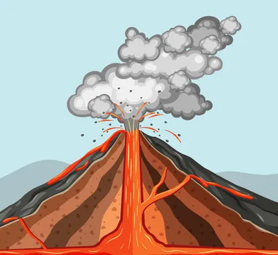 Фотка вулкана в 4K разрешении