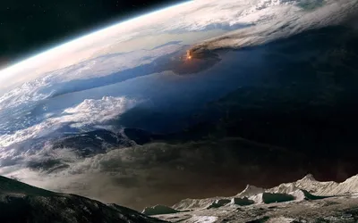 Иссиня-черное извержение вулкана: захватывающий взгляд из космоса