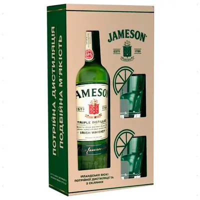 Творческие фото Jameson виски с особым световым эффектом