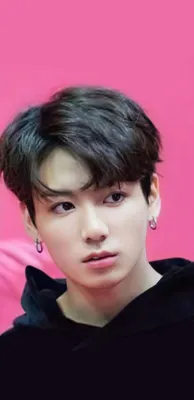 Фото Jung Kook с эффектом гравюры