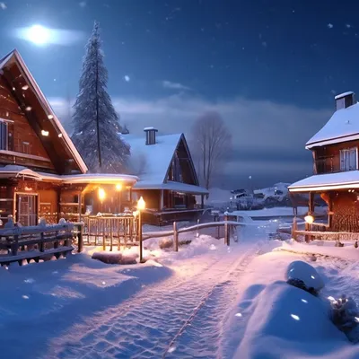 Магия зимних моментов: скачивай красивые картинки в разных форматах