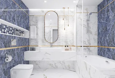 Вдохновляющие идеи для облицовки ванной комнаты кафелем
