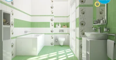 Изображения кафельной плитки для ванной комнаты с разными формами