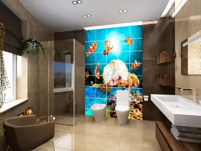 Идеи для дизайна ванной комнаты с использованием кафельной плитки