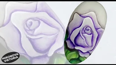 Новые тренды в ногтевом искусстве с розами: изображение png