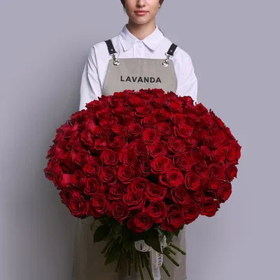 Непревзойденное фото букета из 101 розы