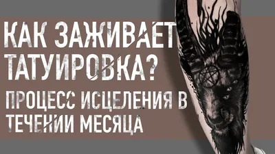 Изображение: как правильно ухаживать за значимой тату