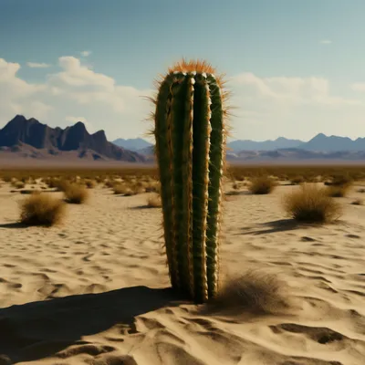 Красивые изображения кактусов в пустыне