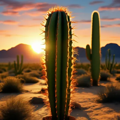 Кактусы пустыни: фотографии, которые покажут вам их неповторимую красоту