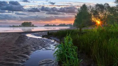 Фото утреннего пейзажа в HD качестве