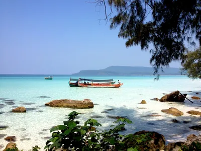 Фотографии пляжей Камбоджи - скачать JPG, PNG, WebP
