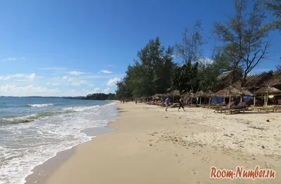 Фотографии пляжей Камбоджи для веб-страниц
