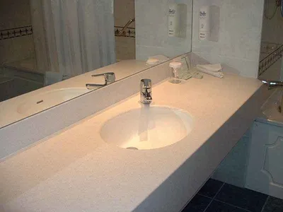 Фото каменной столешницы в ванной: в хорошем качестве