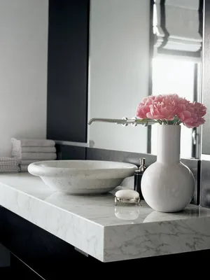 Фотографии каменной столешницы в ванной: идеи для вашего дома