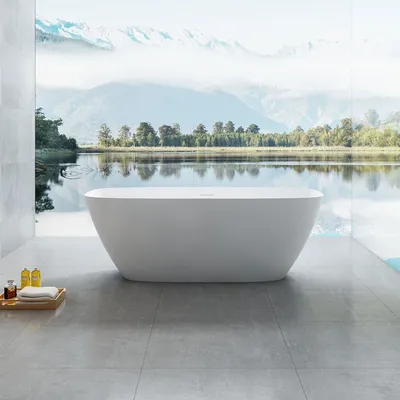 Фото каменной ванны в формате JPG