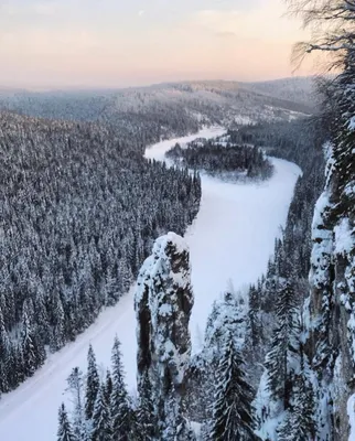 Зимнее заколдованное место: Каменный город в разных форматах