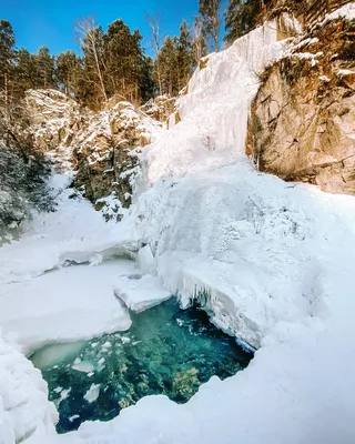 Камышлинский водопад: обои для вашего устройства (бесплатно)