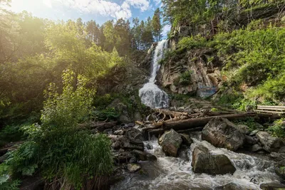 Фото природы: Камышлинский водопад во всей красоте