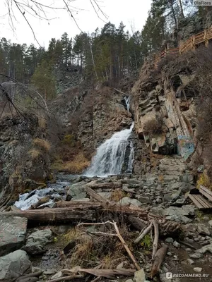 4K фото Камышлинского водопада для скачивания бесплатно