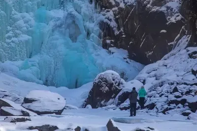 Фотография Камышлинского водопада на андроид в HD качестве