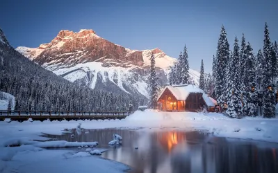 Канада зимой: Очарование снежных пейзажей