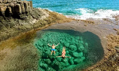 Фото пляжей Канарских островов: идеальное место для активного отдыха