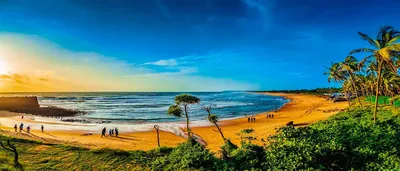 Кандолим пляж: красивые виды на фото