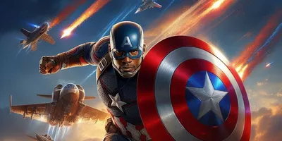 Свежие фотографии Капитана Америки: бесплатно скачать