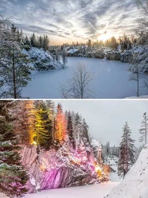 Зимние Пейзажи Карелии: Изображения для Печати