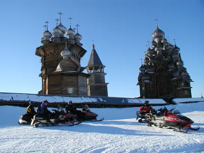 Карелия зимой: Зимние краски природы