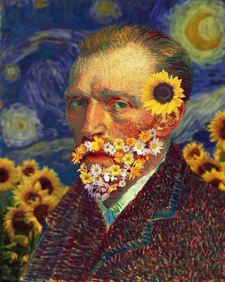 Картина Ван Гога Подсолнухи - источник вдохновения для многих